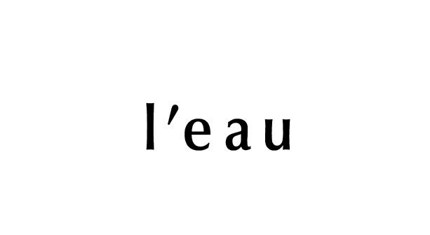 l’eau
